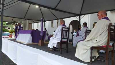 Missa de 7º dia de falecimento do Padre Aleixo foi presidida pelo Bispo Dom Amilton